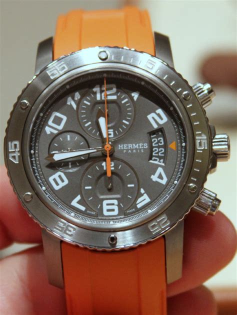 hermes clipper chronograph replica|hermes clipper watch review.